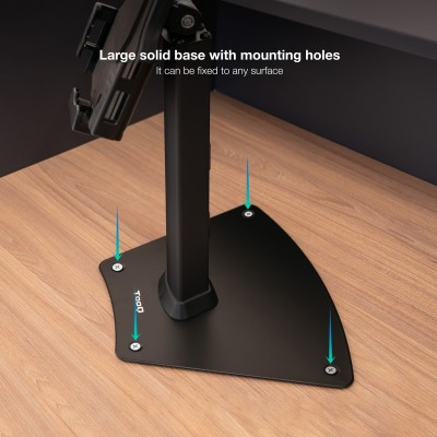 TooQ TQTDS0811 soporte de seguridad para tabletas 26,7 cm (10.5") Negro