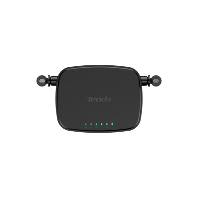 Tenda 4G05 router inalámbrico Ethernet rápido Banda única (2,4 GHz) Negro