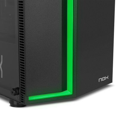 NOX Infinity Gamma Midi Tower Negro