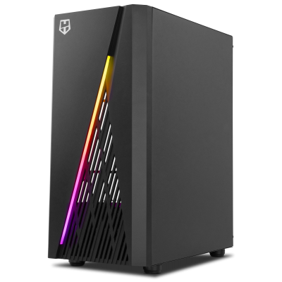 NOX Hummer Frost Midi Tower Negro