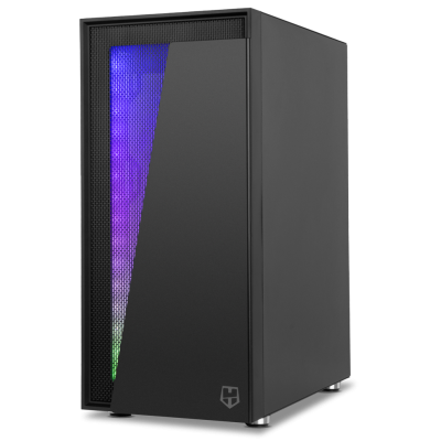 NOX Hummer Blaster Midi Tower Negro