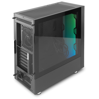 NOX Hummer Blaster Midi Tower Negro