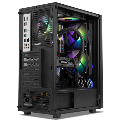 NOX Hummer Frost Midi Tower Negro