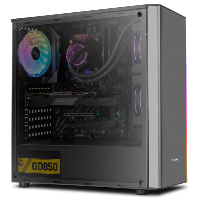 NOX Infinity Omega Midi Tower Negro