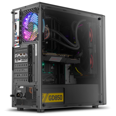 NOX Infinity Omega Midi Tower Negro