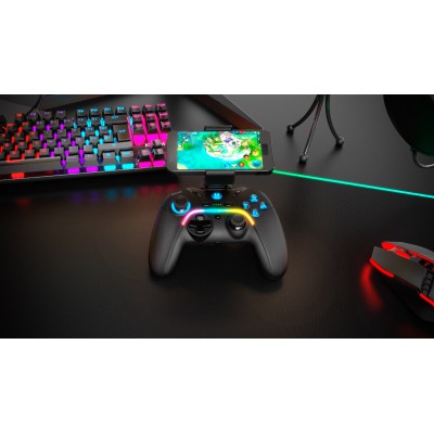 Krom Kayros Negro Bluetooth Gamepad AnalógicoDigital Android, Nintendo Switch, PC, iOS