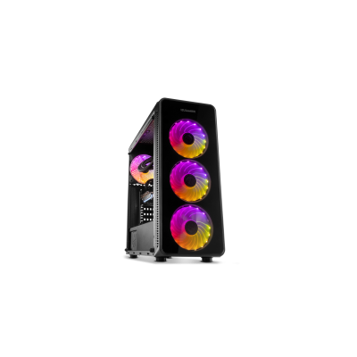 NOX Hummer TGM Midi Tower Negro