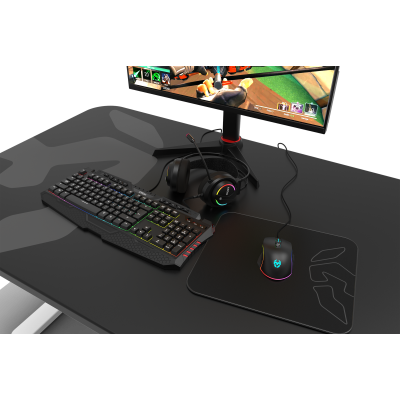 Krom Keos ratón mano derecha USB tipo A Óptico 6400 DPI