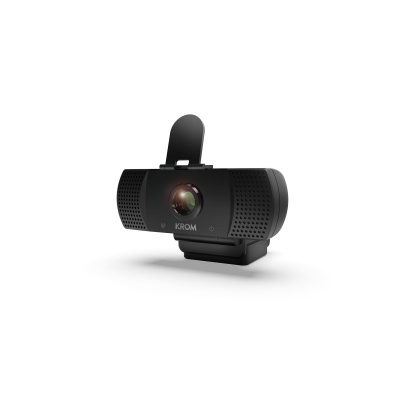 Krom Kam cámara web 1920 x 1080 Pixeles USB 2.0 Negro