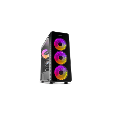 NOX Hummer TGM Midi Tower Negro