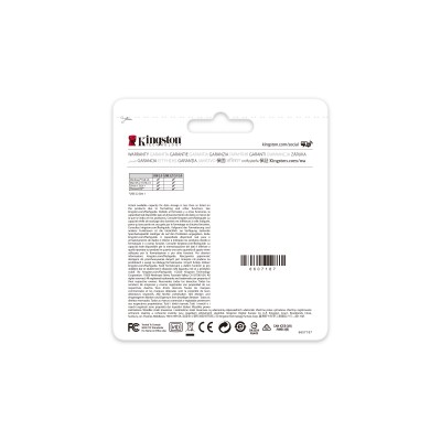 Kingston Technology DataTraveler Kyson unidad flash USB 128 GB USB tipo A 3.2 Gen 1 (3.1 Gen 1) Plata