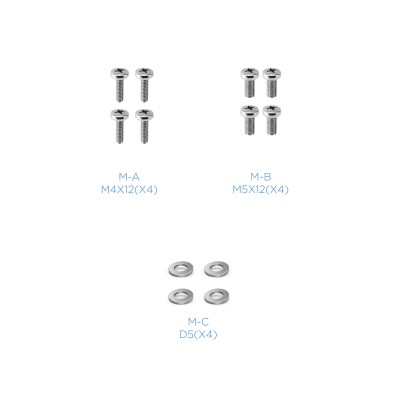 TooQ Soporte de Mesa para 2 Pantallas 17"-27", Negro