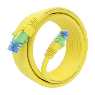 AISENS A135-0838 cable de red Amarillo 5 m Cat6 UUTP (UTP)