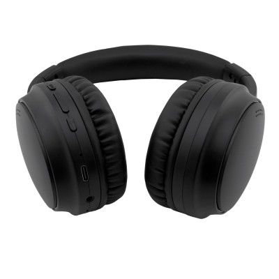 CoolBox AIR-40 Auriculares Inalámbrico y alámbrico Diadema LlamadasMúsica USB Tipo C Bluetooth Negro