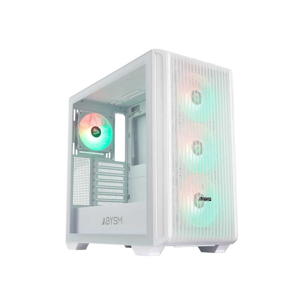 ABYSM Caja ATX Danube KAMP BX300 Blanco