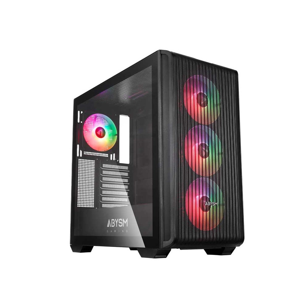 ABYSM Caja ATX Danube KAMP BX300 Negro