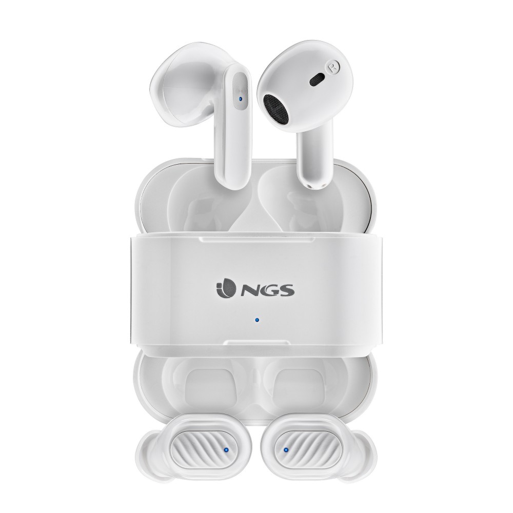 NGS ARTICA DUO Auriculares Inalámbrico Dentro de oído LlamadasMúsica Bluetooth Blanco