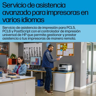 HP OfficeJet Pro Impresora multifunción 9130b, Color, Impresora para Pequeñas y medianas empresas, Imprima, copie, escanee y en