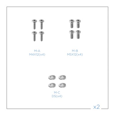 TooQ Soporte de Mesa para 2 Pantallas 17"-32" y Portátil, Negro