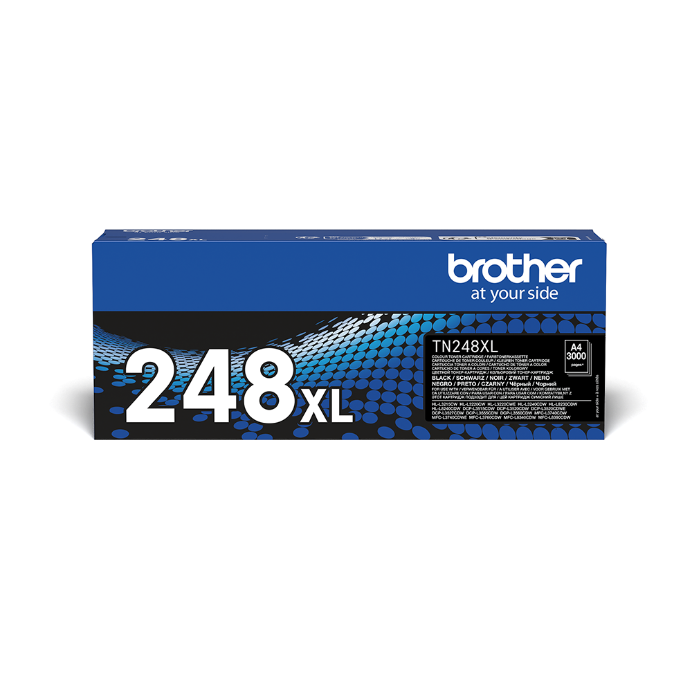Brother TN-248XLBK cartucho de tóner 1 pieza(s) Original Negro
