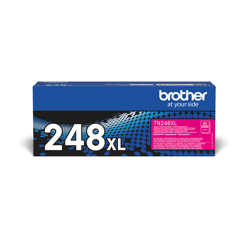 Brother TN-248XLM cartucho de tóner 1 pieza(s) Original Magenta