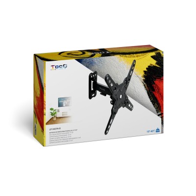 TooQ Soporte de Pared para Pantallas 13"-43", Negro