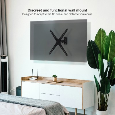 TooQ LP1355TN-B soporte para TV 139,7 cm (55") Negro