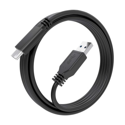 AISENS Cable USB 3.1 Gen2 10Gbps 3A, Tipo USB-CM-AM, Negro, 2.0m