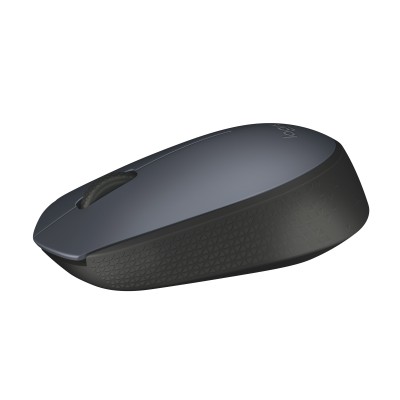 Logitech M170 Grey-K ratón Oficina Ambidextro RF inalámbrico Óptico 1000 DPI