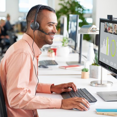 Logitech H340 Auriculares Alámbrico Diadema OficinaCentro de llamadas USB tipo A Negro