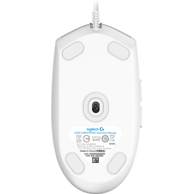 Logitech G G102 Gaming Mouse ratón Juego USB tipo A 8000 DPI