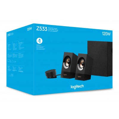 Logitech Z533 conjunto de altavoces 60 W Universal Negro 2.1 canales 15 W