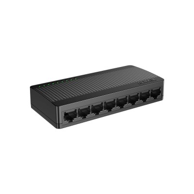 Tenda SG108M switch No administrado Gigabit Ethernet (101001000) Negro