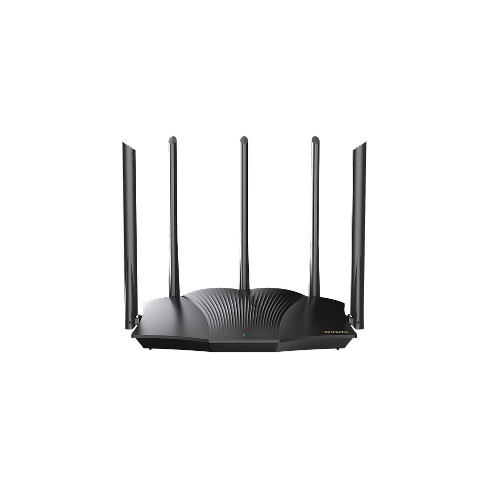 Tenda TX12 PRO router inalámbrico Ethernet rápido Doble banda (2,4 GHz  5 GHz) Negro