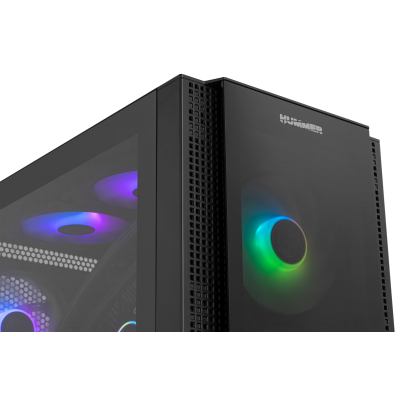 NOX Hummer Horus Midi Tower Negro