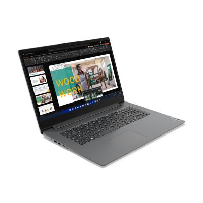 Lenovo V V17 Intel® Core™ i7 i7-1355U Portátil 43,9 cm (17.3") Full HD 16 GB DDR4-SDRAM 512 GB SSD Wi-Fi 6 (802.11ax) Windows 1