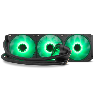 NOX NXHUMMERM360ARGB sistema de refrigeración para ordenador Procesador Sistema de refrigeración líquida todo en uno 12 cm Negr