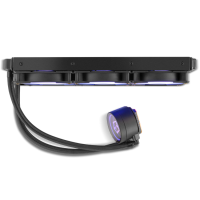 NOX NXHUMMERM360ARGB sistema de refrigeración para ordenador Procesador Sistema de refrigeración líquida todo en uno 12 cm Negr