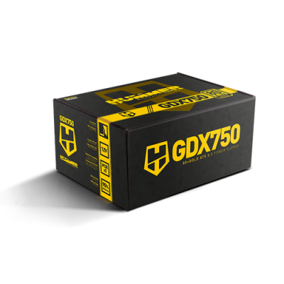 NOX GDX 750 unidad de fuente de alimentación 750 W 20+4 pin ATX ATX Negro