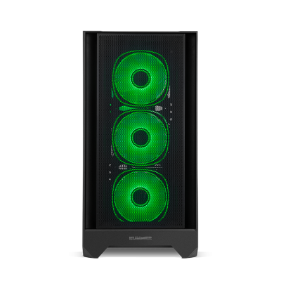 NOX Hummer PLASMA Midi Tower Negro