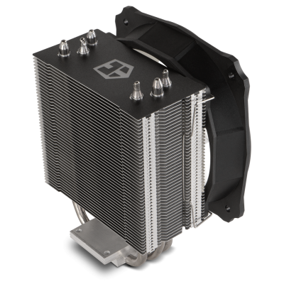 NOX H-212 Procesador Enfriador 12 cm Aluminio, Negro, Blanco 1 pieza(s)