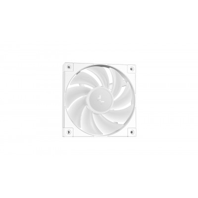 DeepCool LT240 Procesador Sistema de refrigeración líquida todo en uno 12 cm Blanco 1 pieza(s)