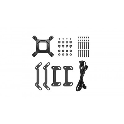 DeepCool MYSTIQUE 360 ARGB Procesador Sistema de refrigeración líquida todo en uno 12 cm Negro 1 pieza(s)