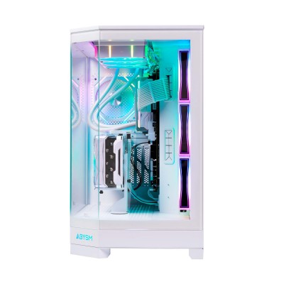 ABYSM Gaming Caja E-ATX Danube Sava H600 White
