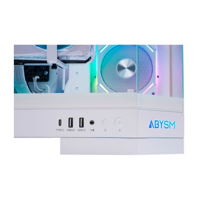 ABYSM Gaming Caja E-ATX Danube Sava H600 White