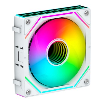 ABYSM AB324012 sistema de refrigeración para ordenador Procesador Kit de refrigeración líquida 12 cm Blanco 1 pieza(s)