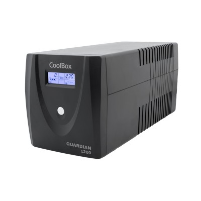 CoolBox Guardian 3 LCD 1200VA sistema de alimentación ininterrumpida (UPS)