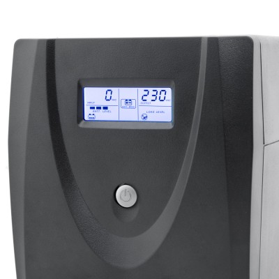 CoolBox Guardian 3 LCD 1200VA sistema de alimentación ininterrumpida (UPS) Línea interactiva 1,2 kVA 720 W 4 salidas AC