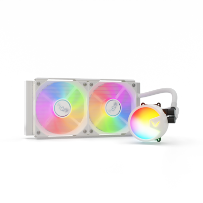 Valkyrie A240 White Procesador Sistema de refrigeración líquida todo en uno 24 cm Blanco