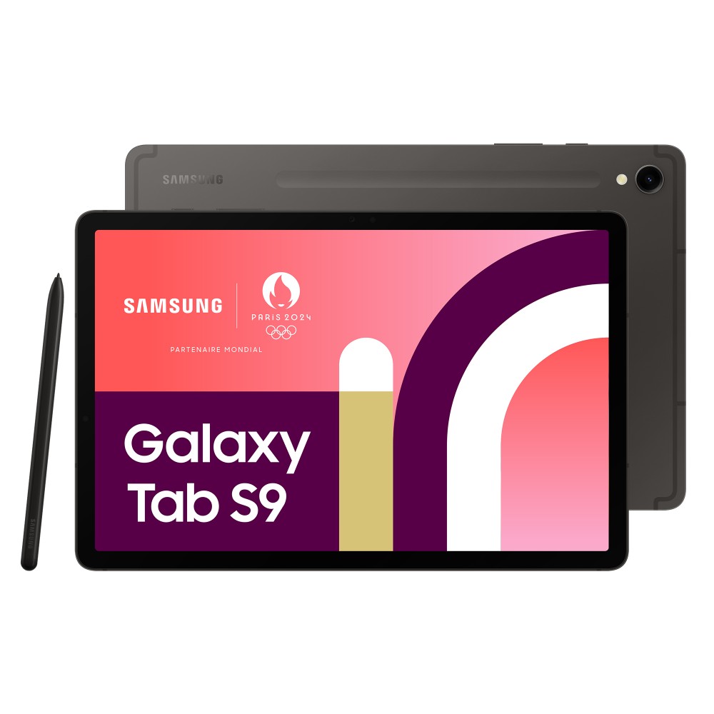 Samsung Galaxy Tab S9 SM-X710N Qualcomm Snapdragon 128 GB 27,9 cm (11") 8 GB Wi-Fi 6 (802.11ax) Android 13 Grafito